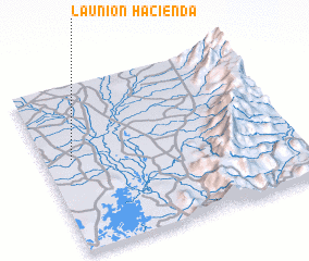 3d view of Hacienda La Unión